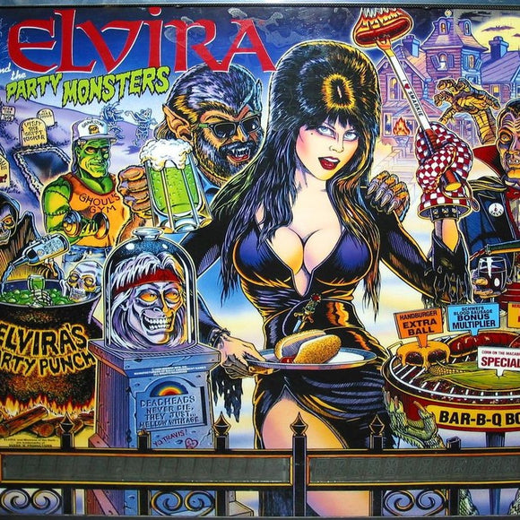 Elvira and the Party Monsters Rubber Kit