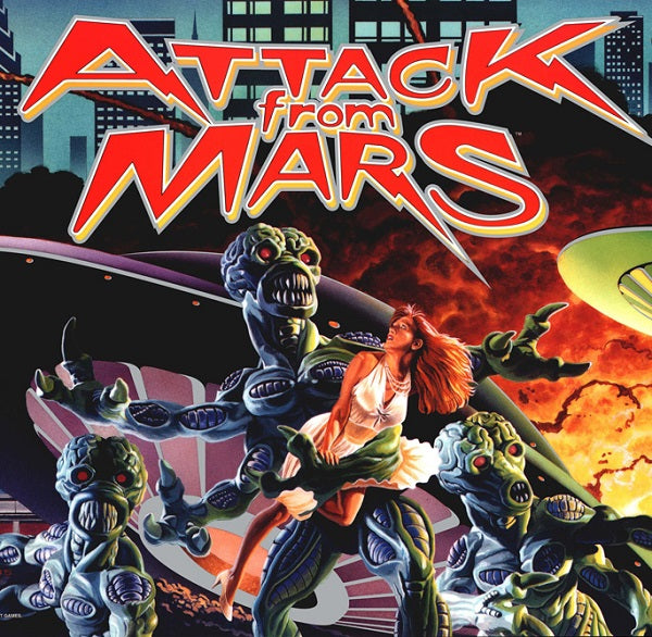 Attack From Mars Rubber Kit – Comet Pinball, Inc.