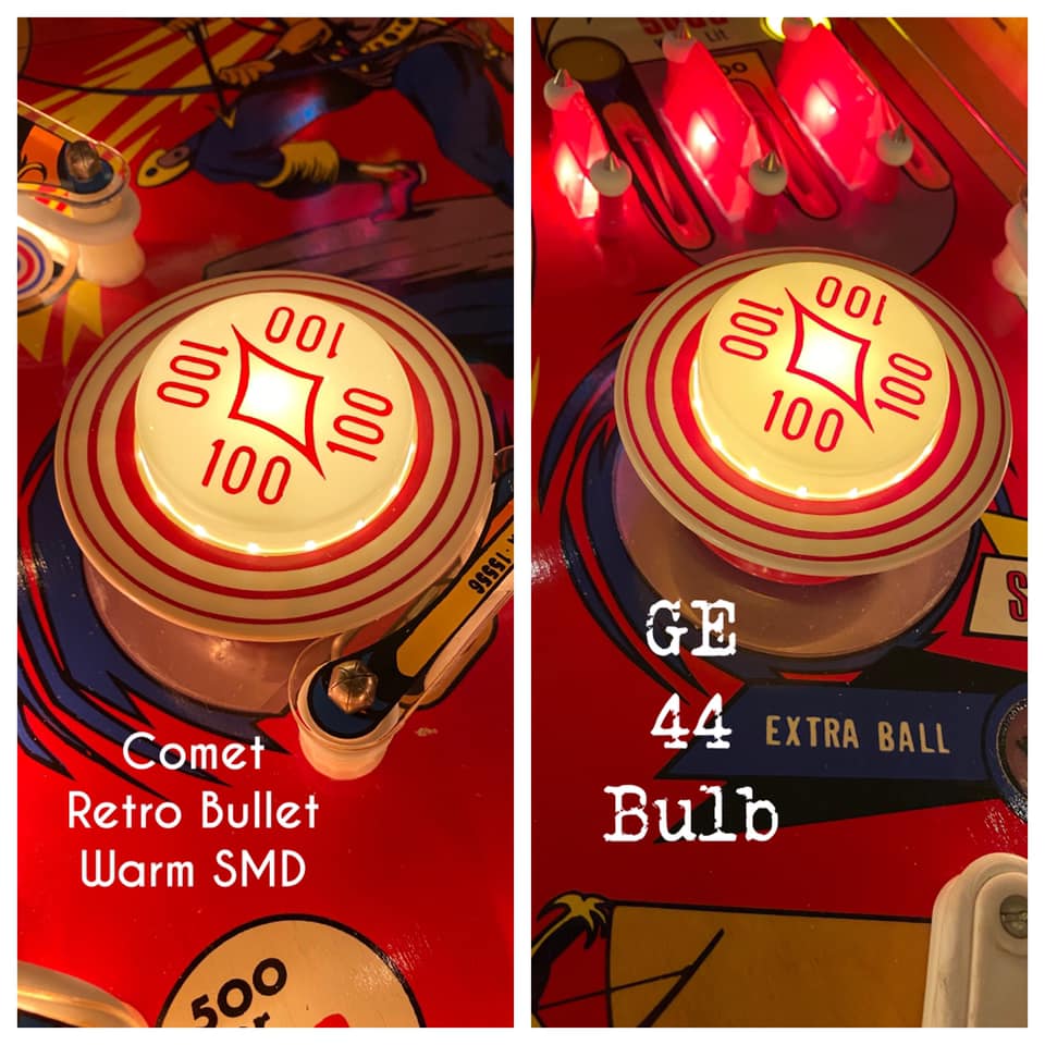 Retro SMD Bullet Bulbs – Comet Pinball, Inc.