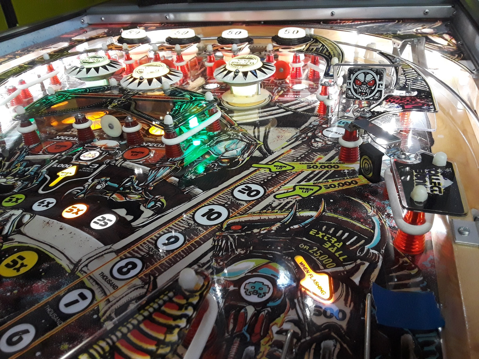 Space Invaders Led Matrix Space Invaders LED Kit – Comet Pinball, Inc.