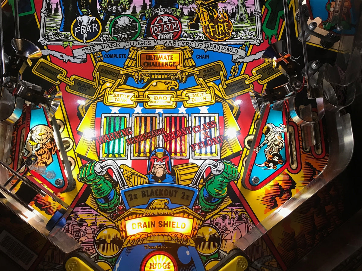 Judge Dredd LED Kit – Comet Pinball, Inc.