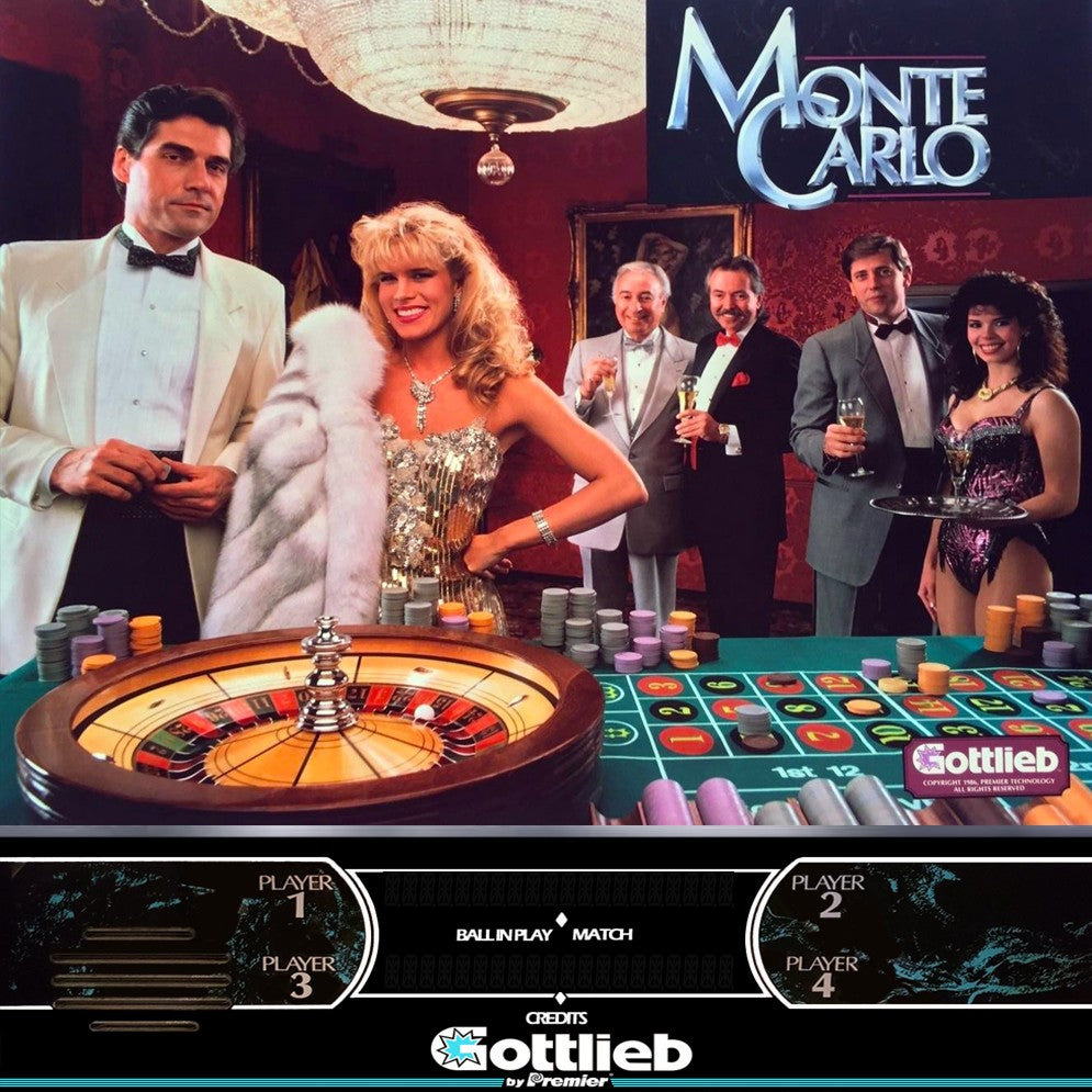 Monte Carlo (Gottlieb) LED Conversion Kit – Comet Pinball, Inc.