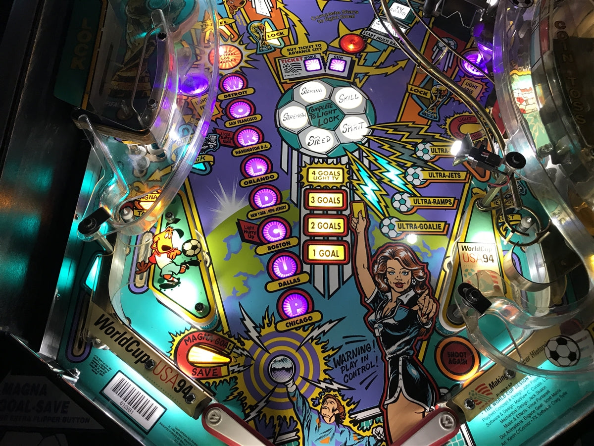 World Cup Soccer LED Kit – Comet Pinball, Inc.