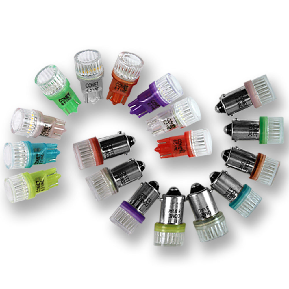 Faceted Non-Ghosting Bulbs, 25 Packs – Comet Pinball, Inc.
